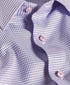 RBSP12807145 | White & Pink Twill Micro Check Dress Shirt