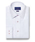 RBSP12845144 | White & Berry Dobby Check Dress Shirt