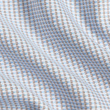 RBSP12847421 | Sky & Chocolate Dobby Check Dress Shirt