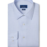 RBSP13007452 | Sky & Blue Textured Dobby Dress Shirt