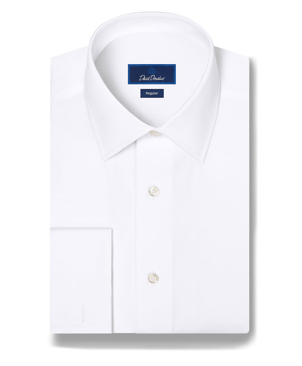 RFCSP6110110 | White Broadcloth French Cuff Dress Shirt