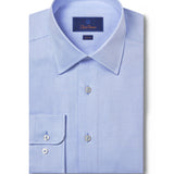 SBSP02100454 | Light Blue Dobby Weave Dress Shirt