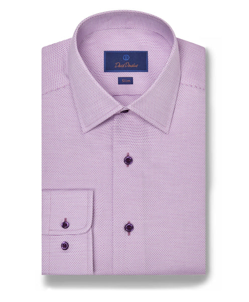SBSP07001534 | Lilac Micro Dobby Dress Shirt