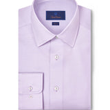 SBSP11100534 | Lilac Twill Solid Stretch Dress Shirt