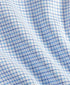 SBSP12814135 | White & Blue Twill Check Stretch Dress Shirt