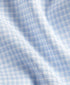 SBSP12816135 | White & Blue Twill Check Stretch Dress Shirt