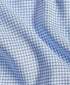 SBSP12843456 | Sky & Navy Check Stretch Dress Shirt