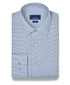 SBSP13009456 | Sky & Navy Micro Twill Stretch Dress Shirt