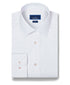 SBSP13200137 | White & Purple Micro Neat Print Stretch Dress Shirt
