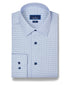 SBSP13803452 | Sky & Blue Twill Check Stretch Dress Shirt