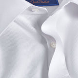 SFCP09105110 | Micro Dobby French Cuff Covered Placket Formal Shirt