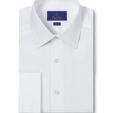SFCSP6110110 | White Broadcloth French Cuff Dress Shirt