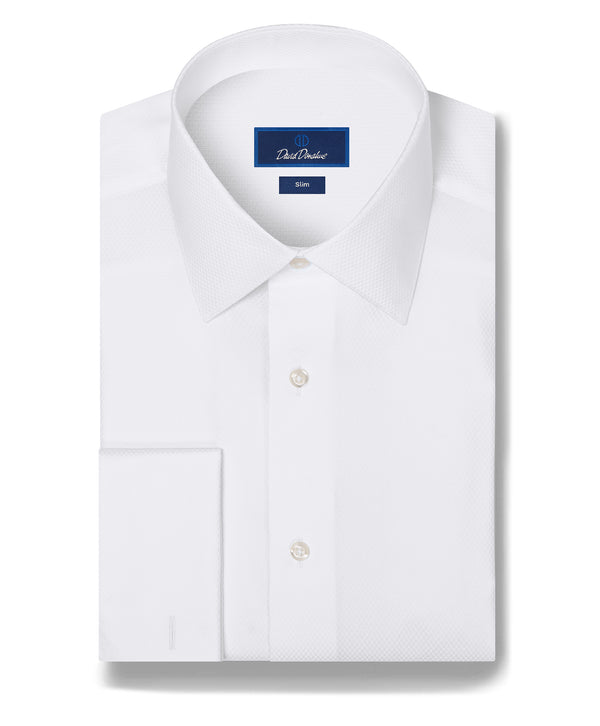 SSFSP835110 | Dobby Weave French Cuff Formal Shirt