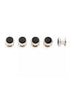 ST854600 | Onyx & Brass Studs
