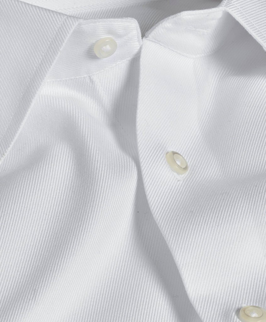 TBCSP3100110 | White Non-Iron Dress Shirt - David Donahue