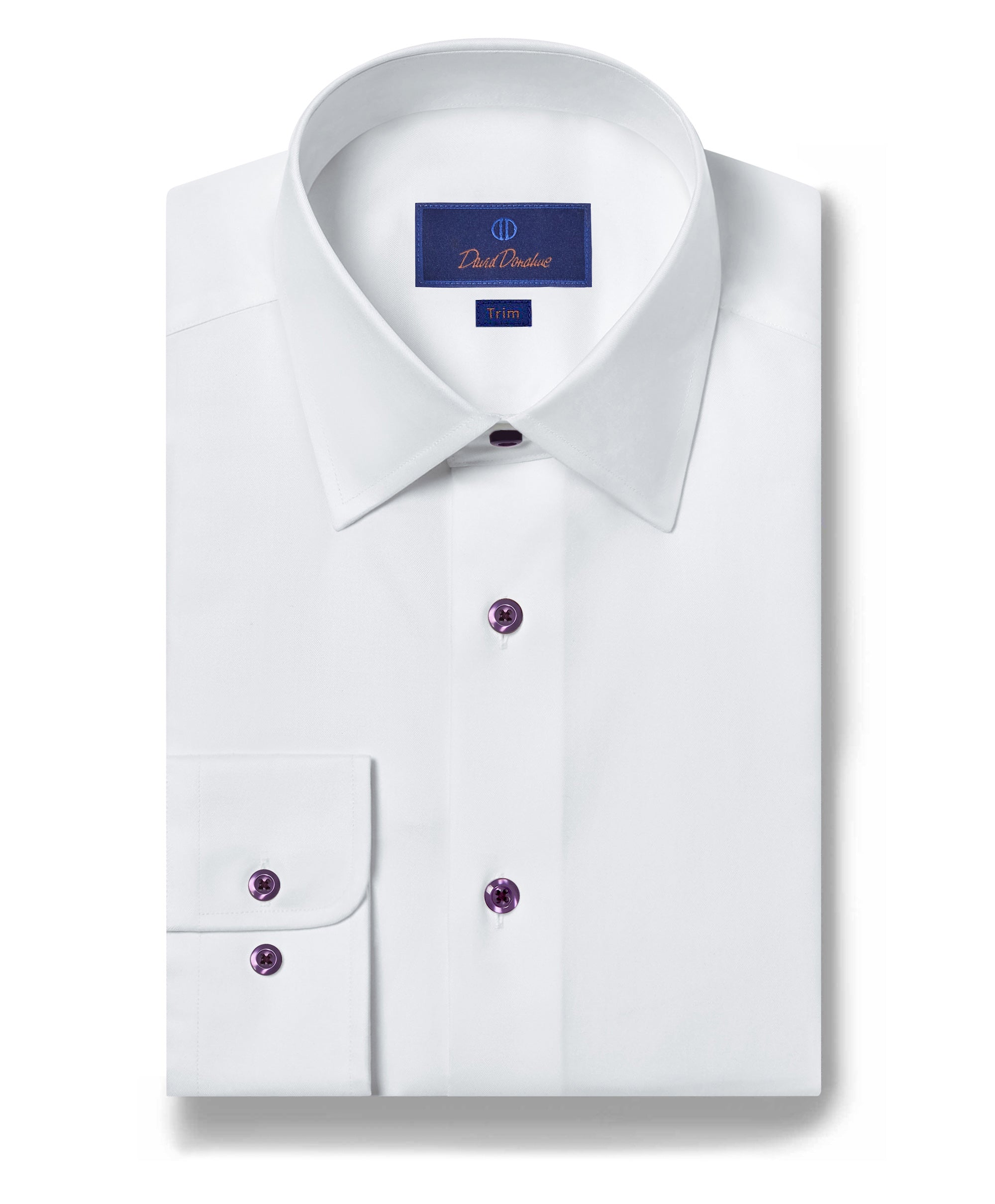 neiman marcus trim fit dress shirt Men's Slim-Fit Stripe Elevated Organic Cotton Dress Shirt