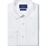 TBDP05112110 | White Pinpoint Oxford Non-Iron Dress Shirt