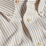 TBDP12959124 | White & Dune Royal Oxford Stripe Dress Shirt