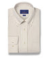 TBDP12959124 | White & Dune Royal Oxford Stripe Dress Shirt