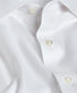 TBMS11110110 | White Cashmere Blend Dress Shirt
