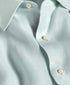 TBMS12109343 | Mint Linen Dress Shirt 