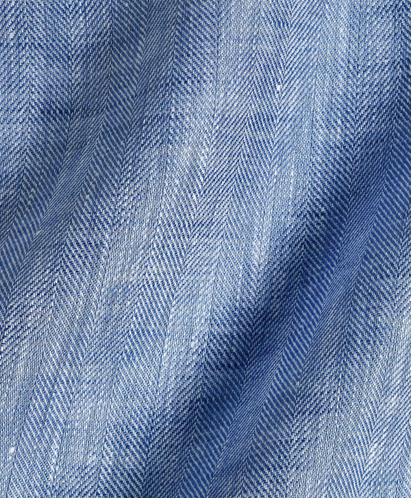 TBMS12109476 | Denim Linen Dress Shirt 