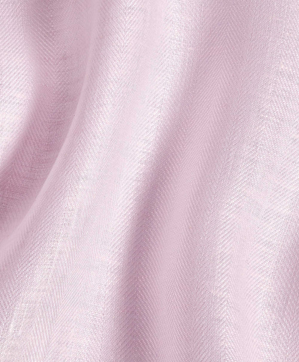 TBMS12109650 | Pink Linen Dress Shirt 