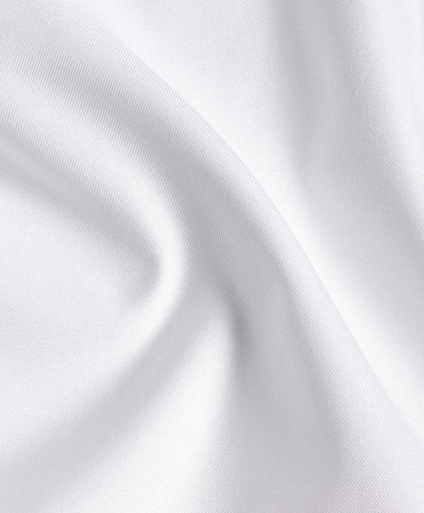 TBMS12110110 | White Twill Contrast Dress Shirt
