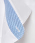 TBMS12110110 | White Twill Contrast Dress Shirt