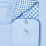TBMS12110454 | Sky Twill Contrast Dress Shirt