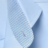 TBMS12110454 | Sky Twill Contrast Dress Shirt