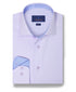 TBMS12110534 | Lilac Twill Contrast Dress Shirt