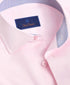 TBMS12110650 | Pink Twill Contrast Dress Shirt