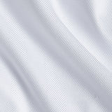 TBMS13100110 | White Contrast Herringbone Solid Dress Shirt