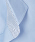 TBMS13100454 | Sky Contrast Herringbone Solid Dress Shirt
