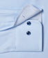 TBMS13100454 | Sky Contrast Herringbone Solid Dress Shirt