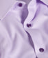 TBMS13100534 | Lilac Contrast Herringbone Solid Dress Shirt