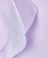 TBMS13100534 | Lilac Contrast Herringbone Solid Dress Shirt