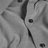 TBMS13101010 | Charcoal Cashmere Solid Dress Shirt