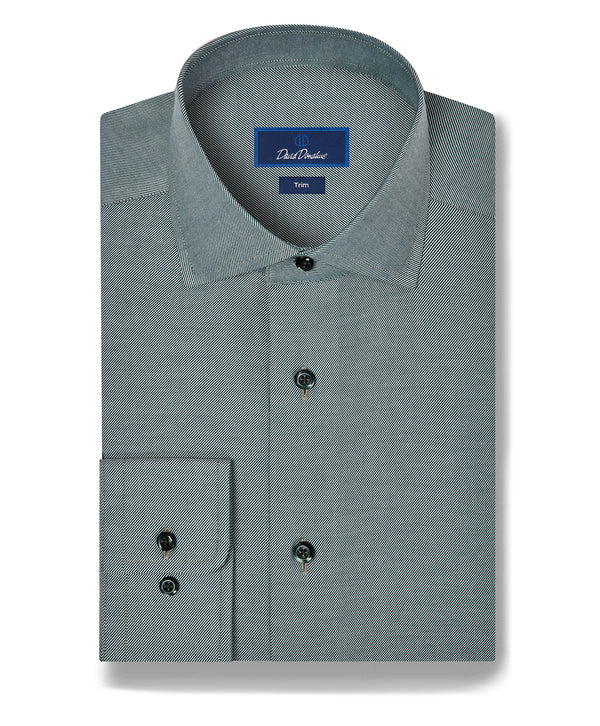 TBMS13101312 | Hunter Cashmere Solid Dress Shirt