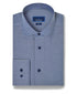 TBMS13101412 | Navy Cashmere Solid Dress Shirt