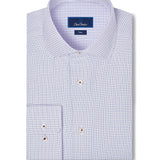 TBMS13806144 | White & Berry Micro Check Dress Shirt
