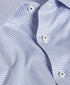 TBMS13806155 | White & Navy Micro Check Dress Shirt