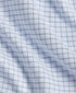 TBMS13814456 | Sky & Navy Check Cashmere Blend Dress Shirt