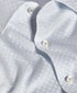 TBMS13818136 | White & Sky Dobby Check Dress Shirt