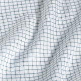 TBMS13834120 | White & Hunter Check Cashmere Blend Dress Shirt