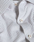 TBMS13951165 | White & Merlot Stripe Cashmere Blend Dress Shirt