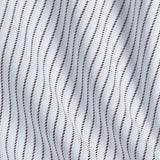 TBMS13951165 | White & Merlot Stripe Cashmere Blend Dress Shirt