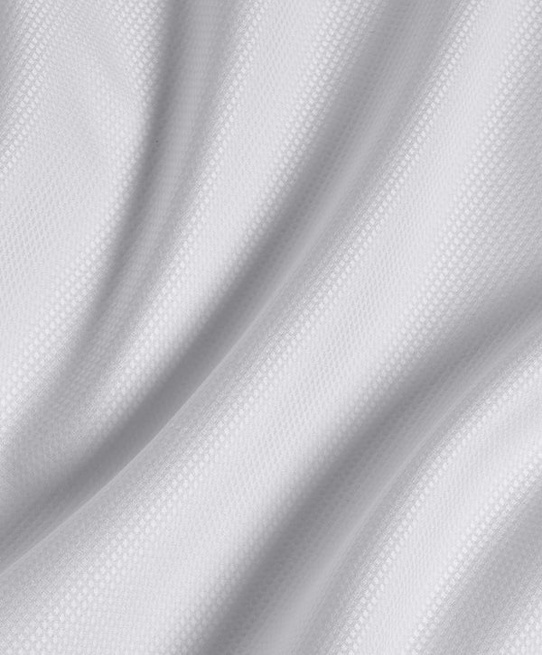 TBPB08102110 | White Textured Dobby Dress Shirt