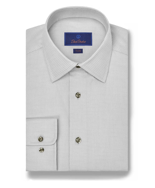 TBSP07300025 | Pearl Twill Dot Dress Shirt